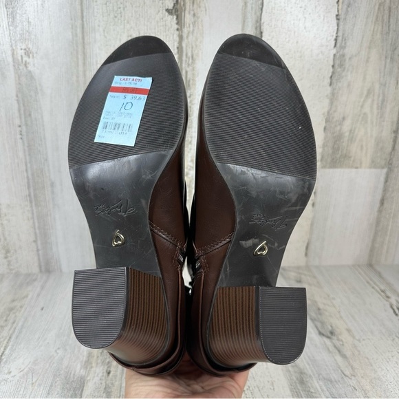 THALIA SODI Tully Women's Brown Strappy Buckle Accent Bootie #1004 - Picture 11 of 12